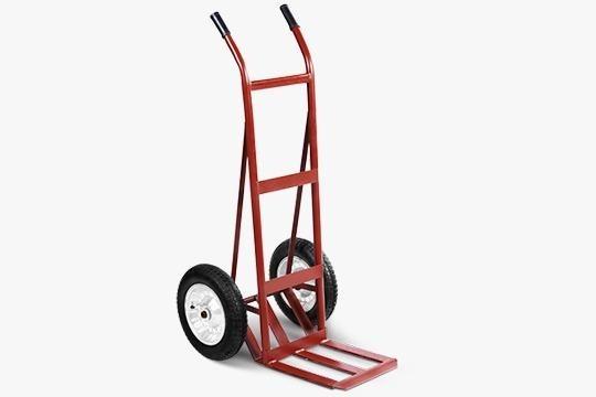 Carro armazém reforçado - 300kg - Vermelho Alza