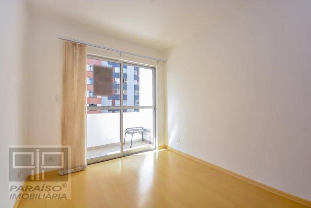 Locação de apartamento de 01 quarto com 01 vaga de garagem no Alto da XV. - Foto 9