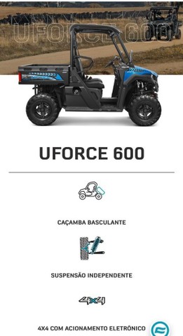 Utv Uforce 600cc CFmoto - Foto 9