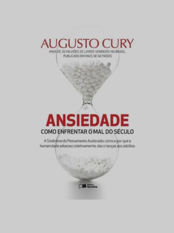 Box Vença a ansiedade com Augusto Cury - Vol.1, 2 e 3 - Foto 2