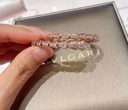 Bracelete bvlgari serpente/cobra/diamante  - Foto 5