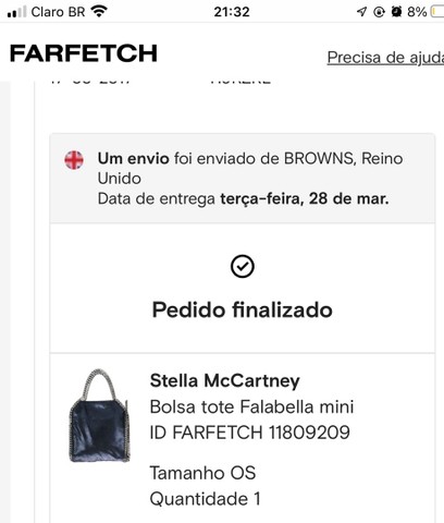 stella mccartney white round bolsa
