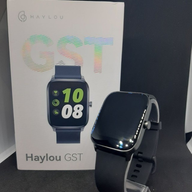 Relógio Smartwatch Haylou GST Xiaomi IP68 12 Modos Esportivos Oxímetro Novo Lacrado