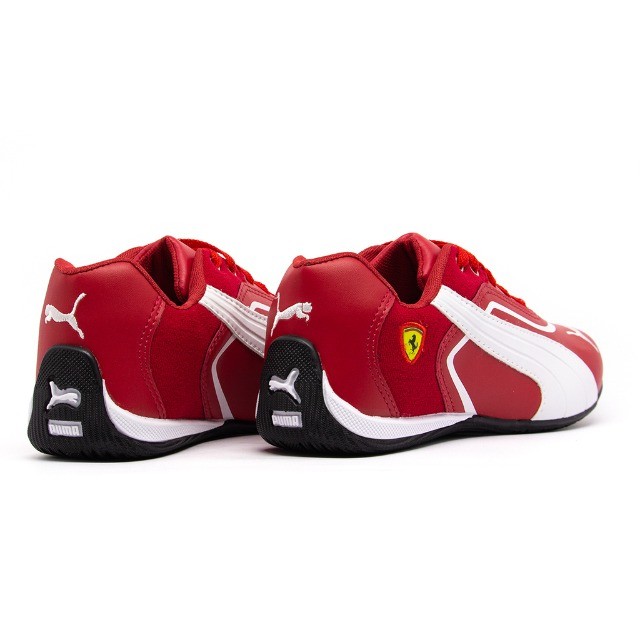 Tenis puma ferrari outlet vermelho branco