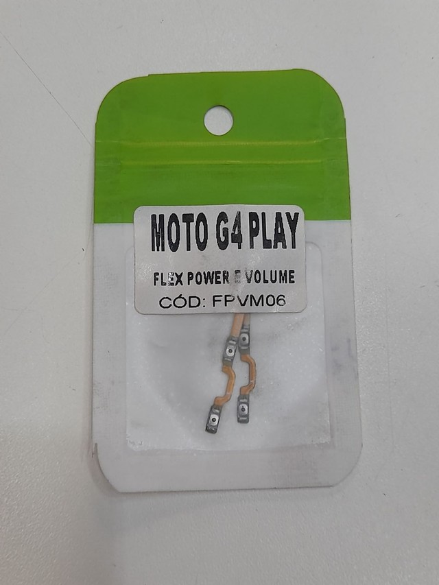 FLEX BOTAO POWER VOLUME MOTO G4 / G4 PLAY (USADO)