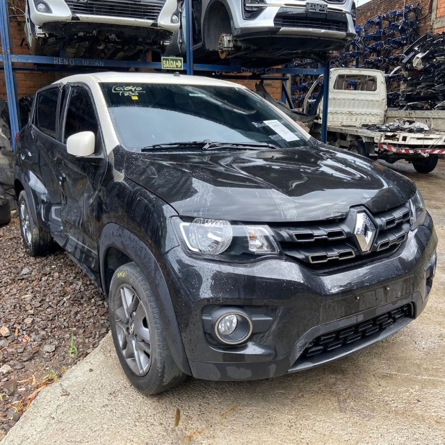 Renault Kwid Intense 2019 Retrovisor Airbag Capo Motor Porta Farol Cambio Sucata - Foto 2