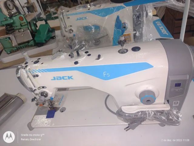 Máquina de costura reta industrial Jack f5 Nova 