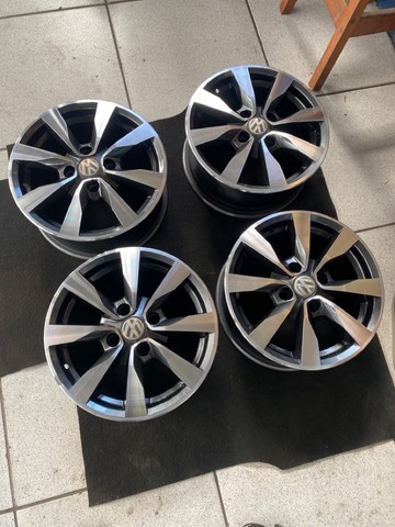 Rodas originais gol aro 14 zero  - Foto 3