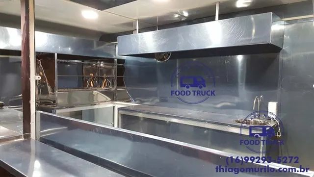 Trailer Food truck 4x2m Foodtruck Treiler