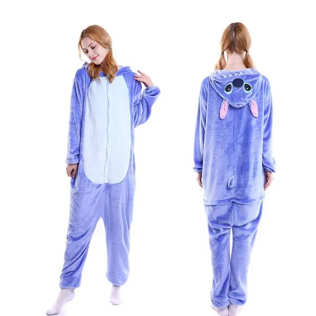 Pijama Kigurumi Pronta Entrega Envio Imediato Fantasia Unissex Unicórnio  Coelha Panda Dragão Dinossauro Pikachu Cosplay - Escorrega o Preço