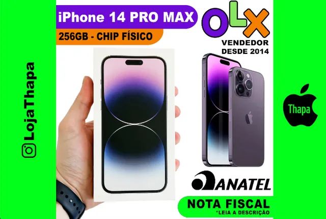 Apple iPhone 14 Pro 256gb Roxo - 1 Chip