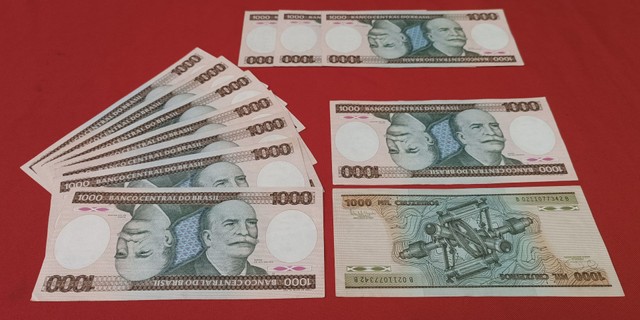 Cédula antiga de coleção. 1000 Cruzeiros / 1 Barão. R$ 20,00 cada.  - Foto 2