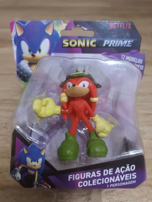 Sonic The Hedgehog Prime Collectible Figures Knuckles, Sonic Metal