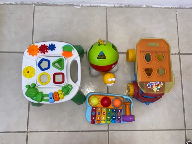 Brinquedo Educativo jogo construtor casinha infantil menina menino