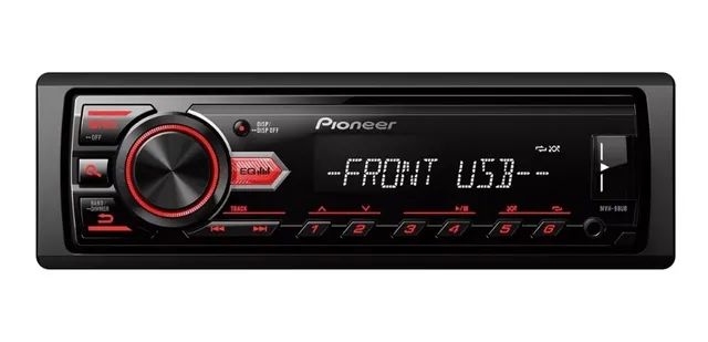 Aparelho Mp3 Player Pioneer Mvh-98ub Usb Frente Removivel - Foto 4