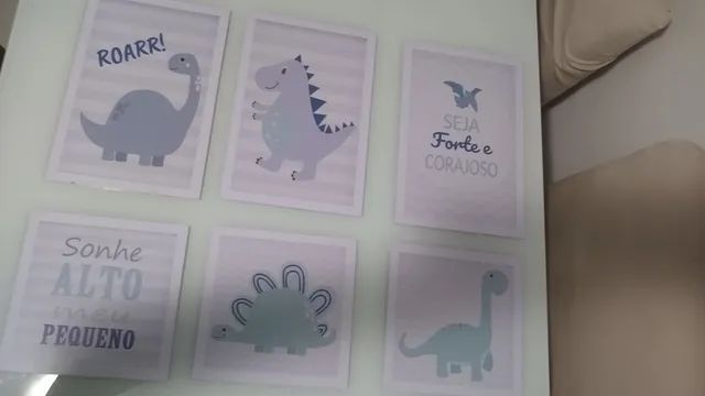 Vendo conjunto de quadros dos dinossauros! Extra! - Foto 2