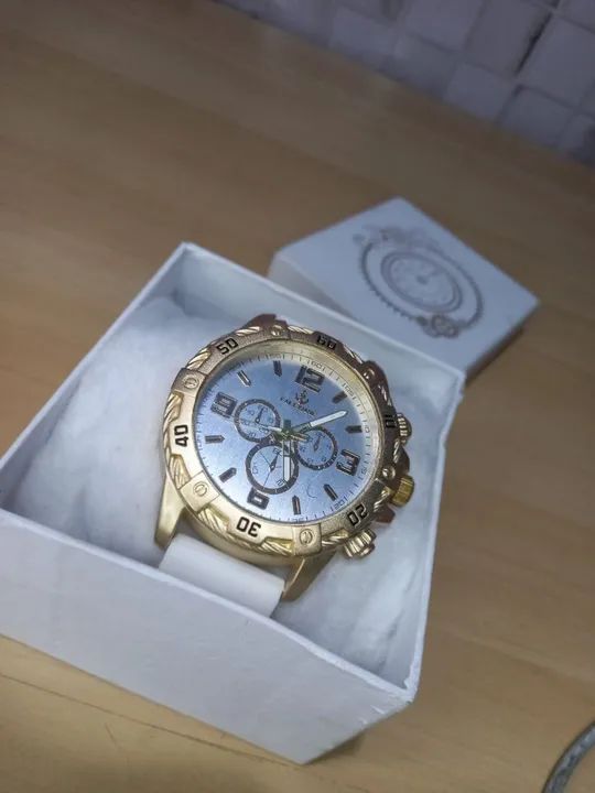Relógio Exclusivo C/Pulseira de Silicone - Foto 3