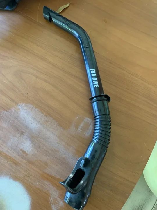 Kit Mascara Mergulho Seasub Lente Vidro Snorkel Valvulado  - Foto 4