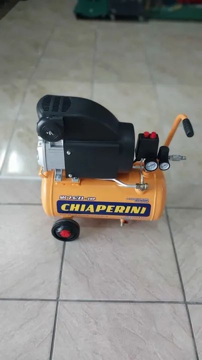 Compressor de ar 21 litros 120psi e 2.0hp Chiaperini (Loja) - Foto 3