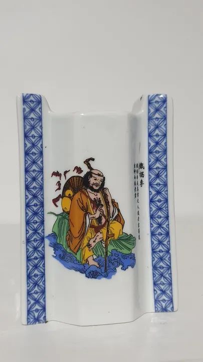 Porta Canetas porcelana chinesa anos 70 - Foto 3