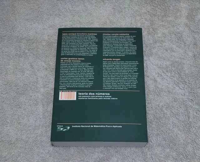 Teoria dos Números - IMPA - Foto 2