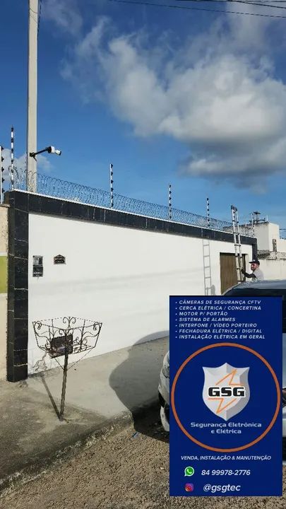 Cerca elétrica + instalação 