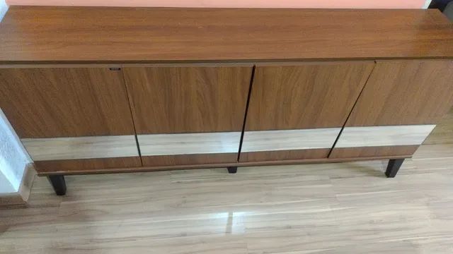 Mesa com 6 cadeiras e  buffet semi novo - Foto 2