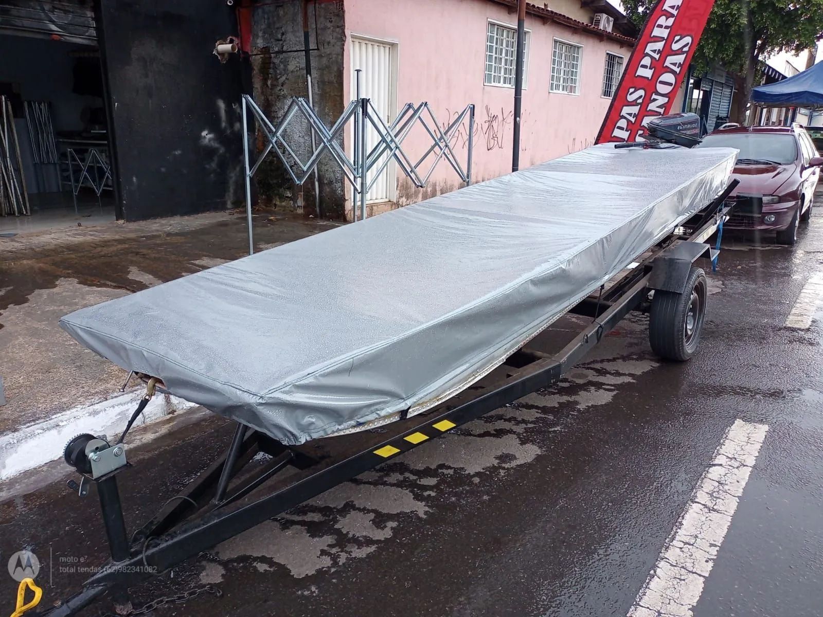 Capa para canoa 