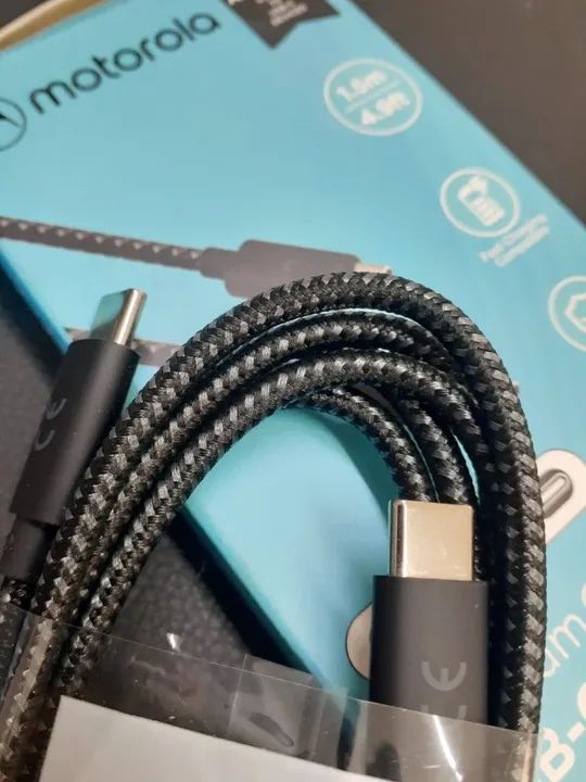 CABO MOTOROLA USB-C/USB-C 1,5M - Foto 3