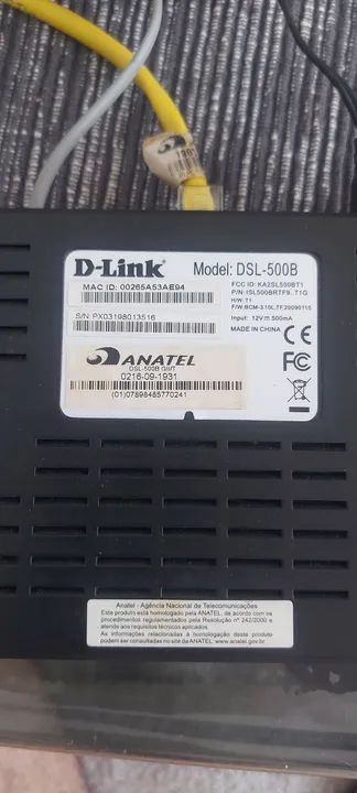 Roteador ADSL2+ D-Link DSL-500B - Foto 3