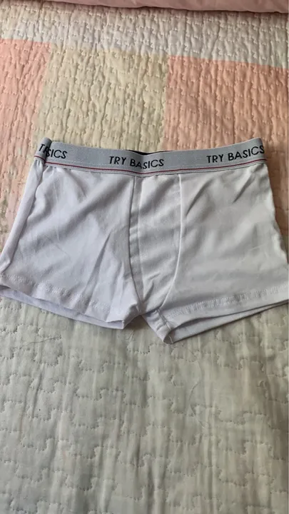 Cueca Boxer Infantil Algodão -
