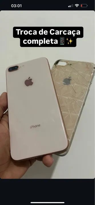 carcaça de iphones já trocada 