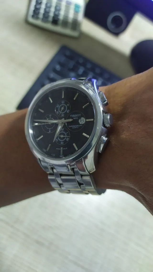 Rel gio Tissot 1853. Hoje dispon vel Acess rios Ponto Novo