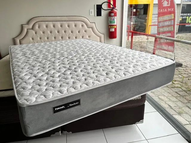 Colchão de Casal 138x188 Molas Ensacadas Confortável Palemax Novo, Pronta Entrega!