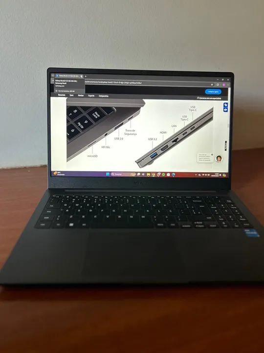 Notebook Galaxy Book 2 -  Intel Core i5 - 8GB RAM - 256GB SSD - Tela 15.6" - Foto 4