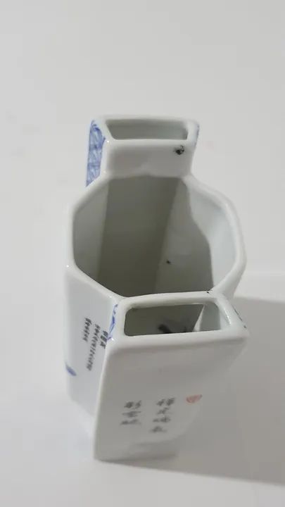 Porta Canetas porcelana chinesa anos 70 - Foto 5