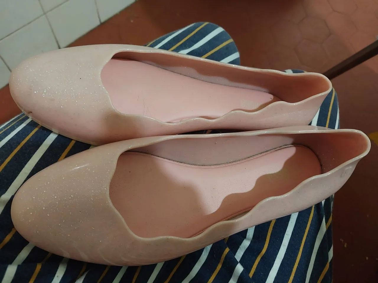 Satilhas de Glitter Rosa - Conforto e Estilo! - Foto 2