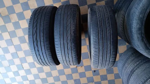 Pneus 185/55R16 Bridgestone - Meia vida e Usados - R$150,00 cada - Foto 5