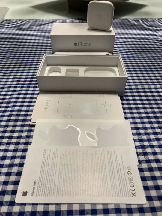 Caixa de embalagem vazia do iPhone 6 Original NOVA - Foto 4