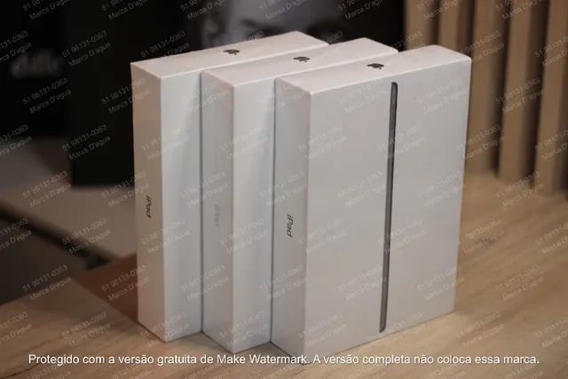 iPad 9 10.2 Pol. 64GB | 256GB - Lacrado, 1 ano de garantia! Até 18x no cartão