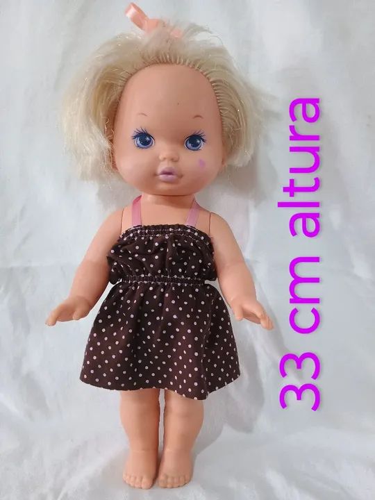 Boneca antiga década de 80 bem conservada