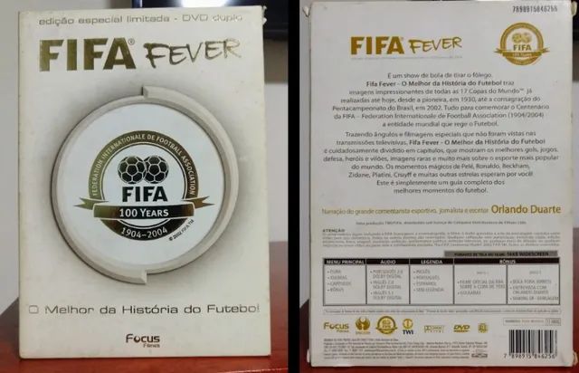 Fifa Fever - Edição especial limitada DVD duplo