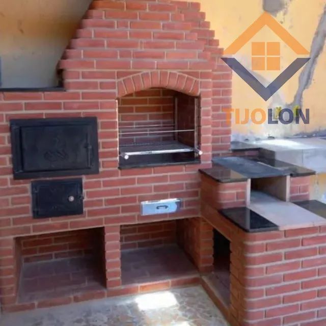 Tijolo Maciço Rustico Churrasqueira Arquitetura Adorno - Foto 5