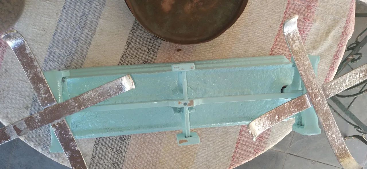 Balança antiga de dois pratos funcionando perfeitamente  - Foto 6