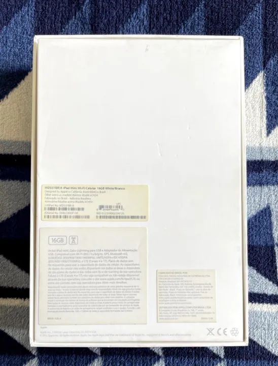 iPad mini Wi-fi Celular 16 GB Branco - Foto 5