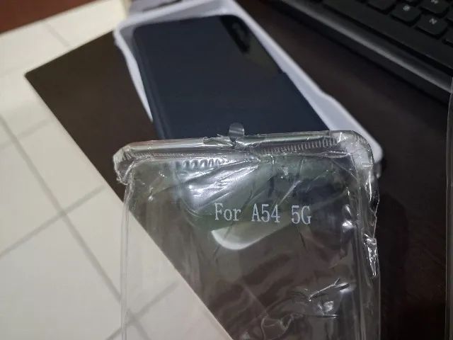 Capa azul Samsung A54 - Foto 3