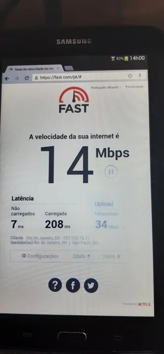 Item de coleção - Tablet Samsung Galaxy Tab 3 lite! - Foto 3