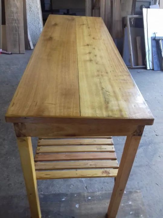 Mesa de Madeira de eucalipto  - Foto 2