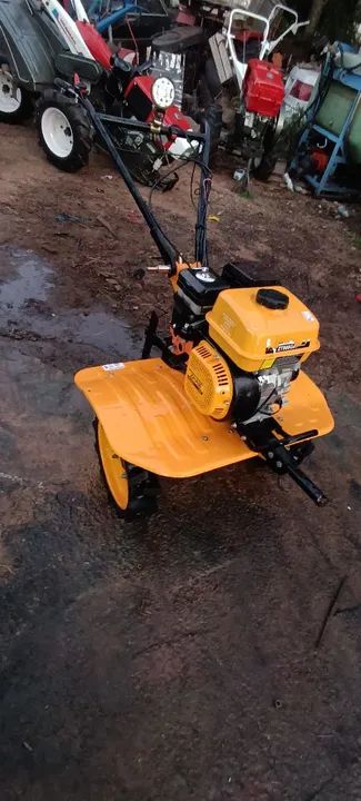 Tratorido moto cultivador semi novo - Foto 6