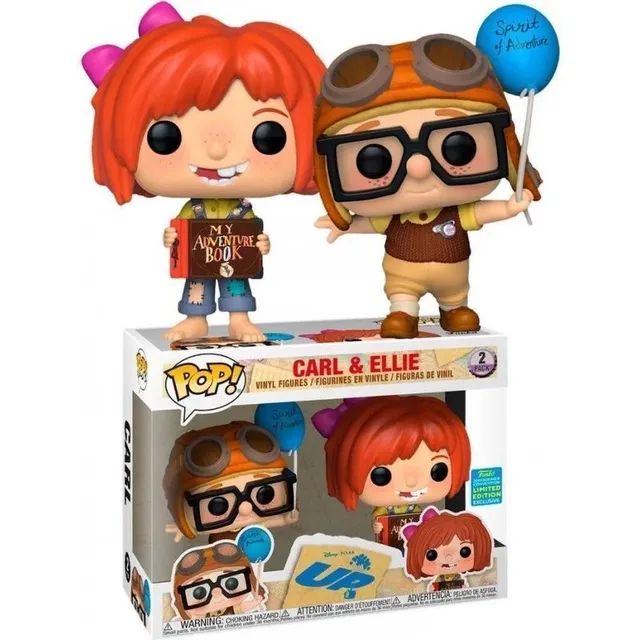 Funko Pop Disney Pixar - Up Carl & Ellie 2 Pack (Summer Convention 2019) ( Vaulted) - Hobbies e coleções - Jaguaribe, Osasco 1280308223